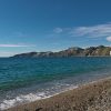 La baie et la plage de San Cristóbal à Almuñécar, sur la Costa Tropical de Grenade