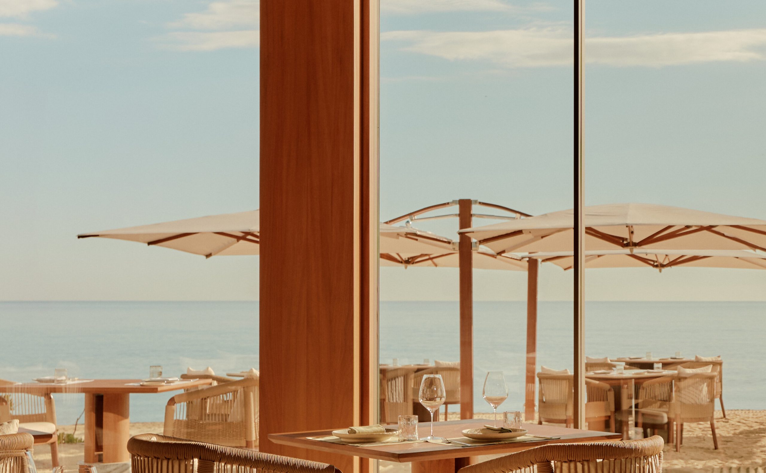 Le restaurant Luma d'Amanvari, cuisine au feu ouvert