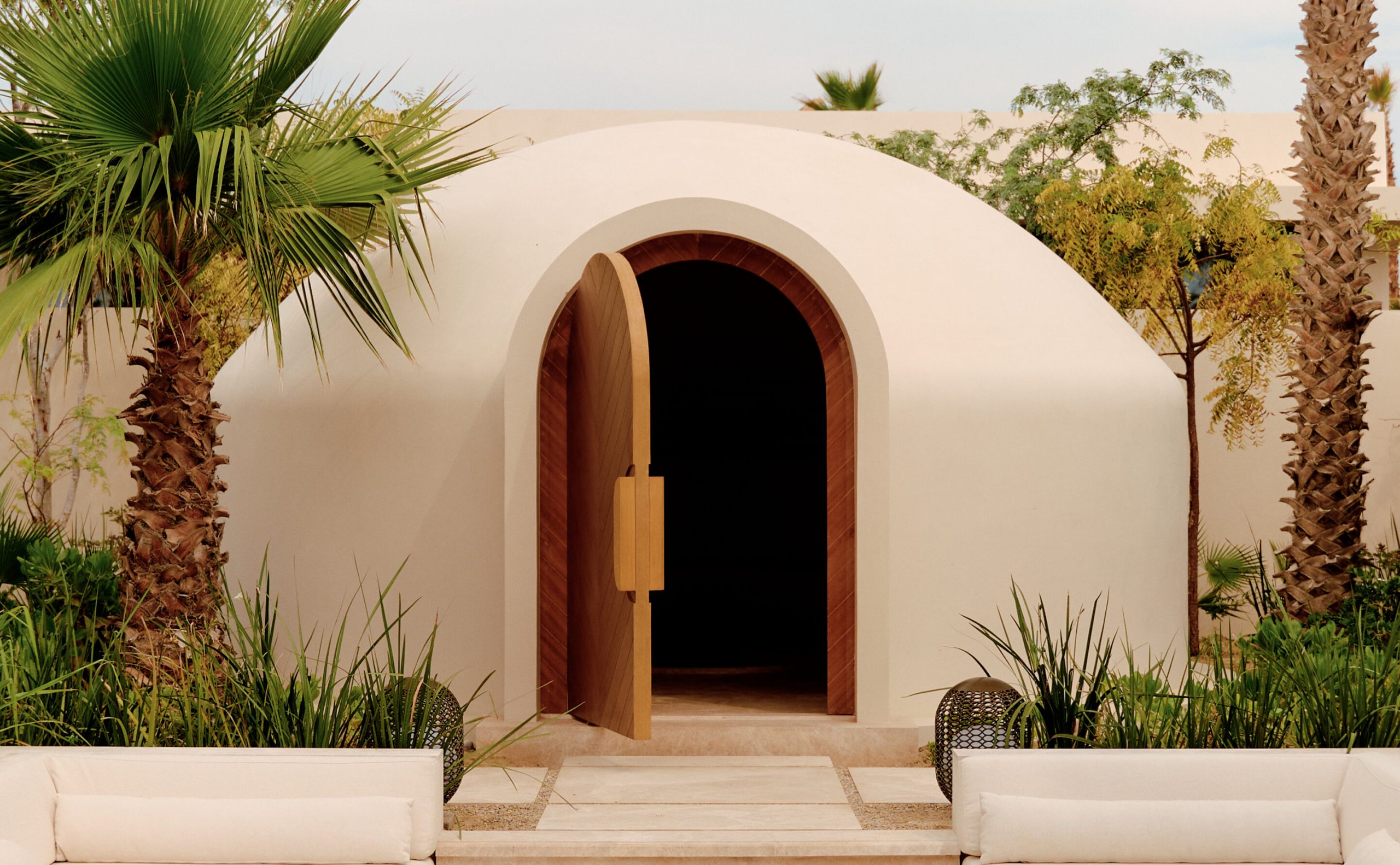 The temazcal at Amanvari spa, a traditional Mexican steam bath