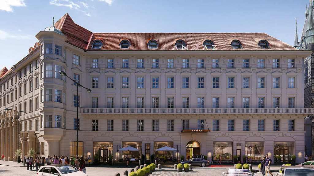 L&rsquo;hôtel Andaz Prague : ce que Hyatt a fait du Palais du Sucre