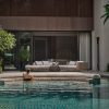 Villa avec piscine privée du Capella Tufu Bay, illustrant l'esthétique que la marque exportera à Dubaï en 2029