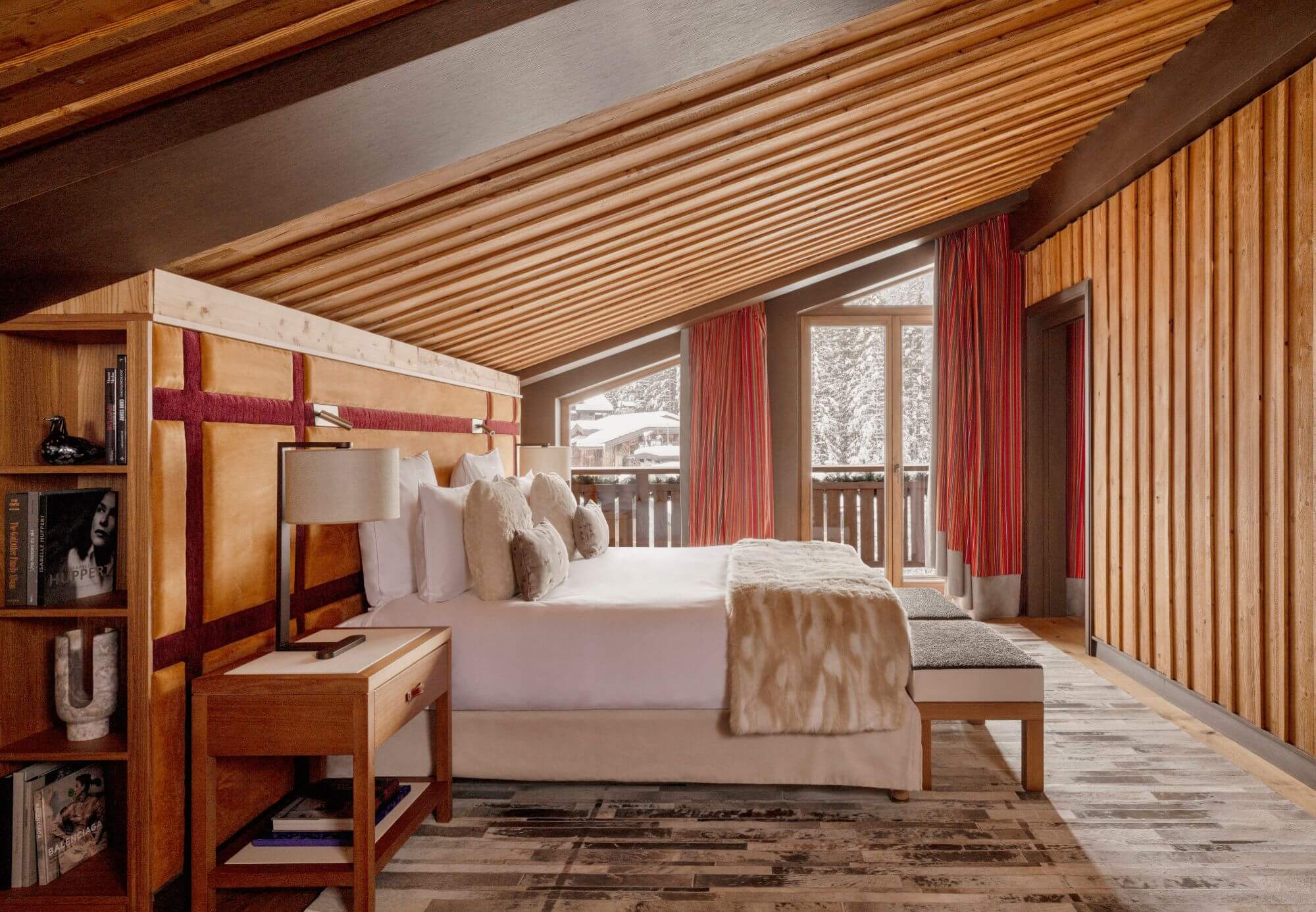 Un appartement familial de l'Hôtel Barrière Les Neiges, à Courchevel 1850