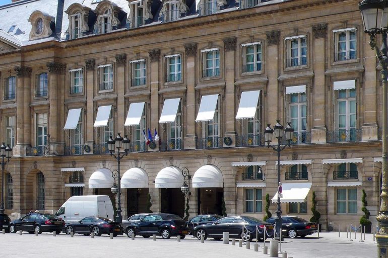L'hôtel Ritz, place Vendôme à Paris, actif emblématique de l'hôtellerie de luxe européenne