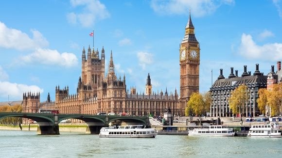The Palace of Westminster and the River Thames in London, home to The Westminster hotel