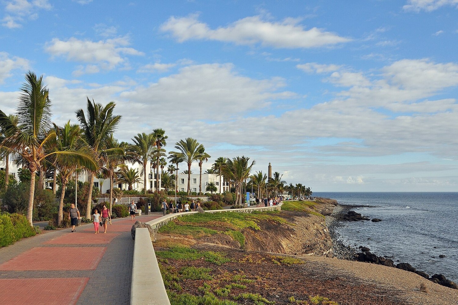 Le Paseo de Meloneras, la promenade du front de mer