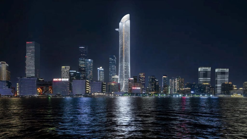 L&rsquo;hôtel Ritz-Carlton Reserve Shanghai ouvrira en 2030 au sommet de la plus haute tour de Puxi