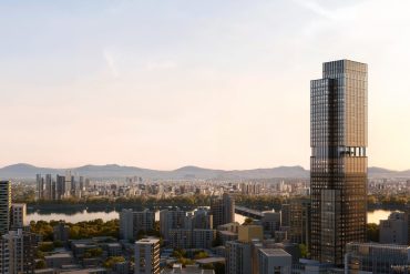 Le futur Aman Seoul, tour de 38 étages à Cheongdam-dong, dans le district de Gangnam