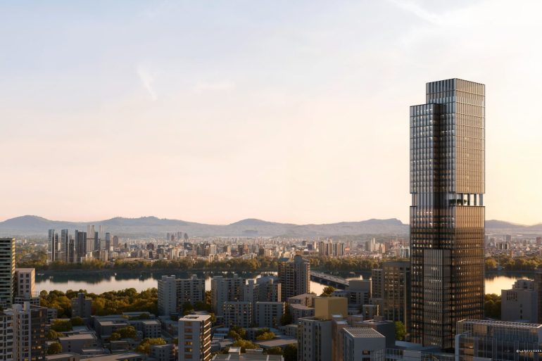 Le futur Aman Seoul, tour de 38 étages à Cheongdam-dong, dans le district de Gangnam