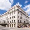 La façade de l'hôtel Andaz Lisbonne dans la Baixa, rua do Comércio