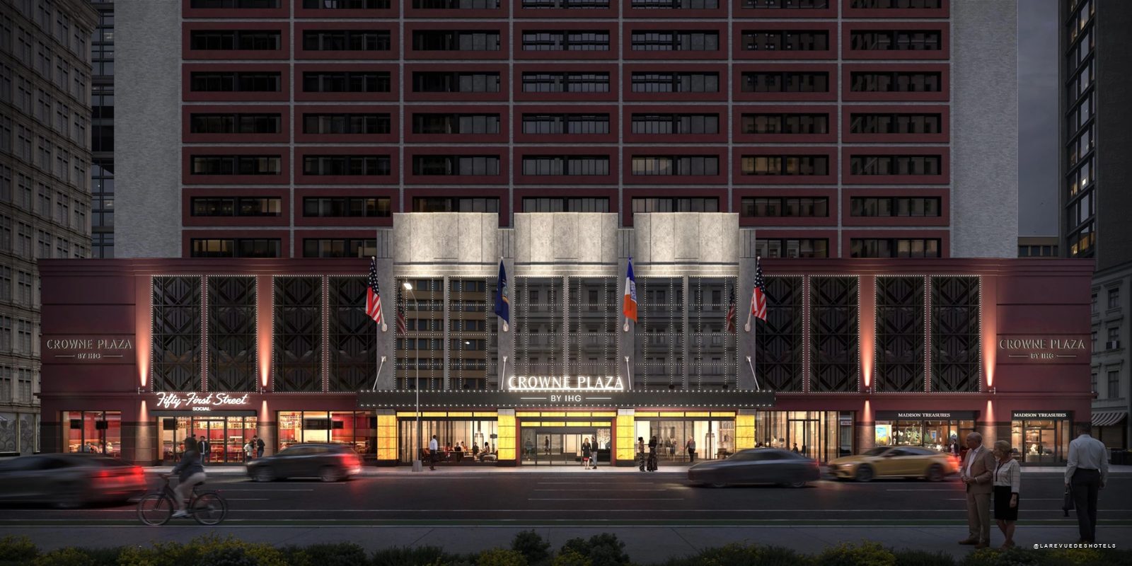 Crowne Plaza Manhattan Times Square, New York, United States · luxury hotel news