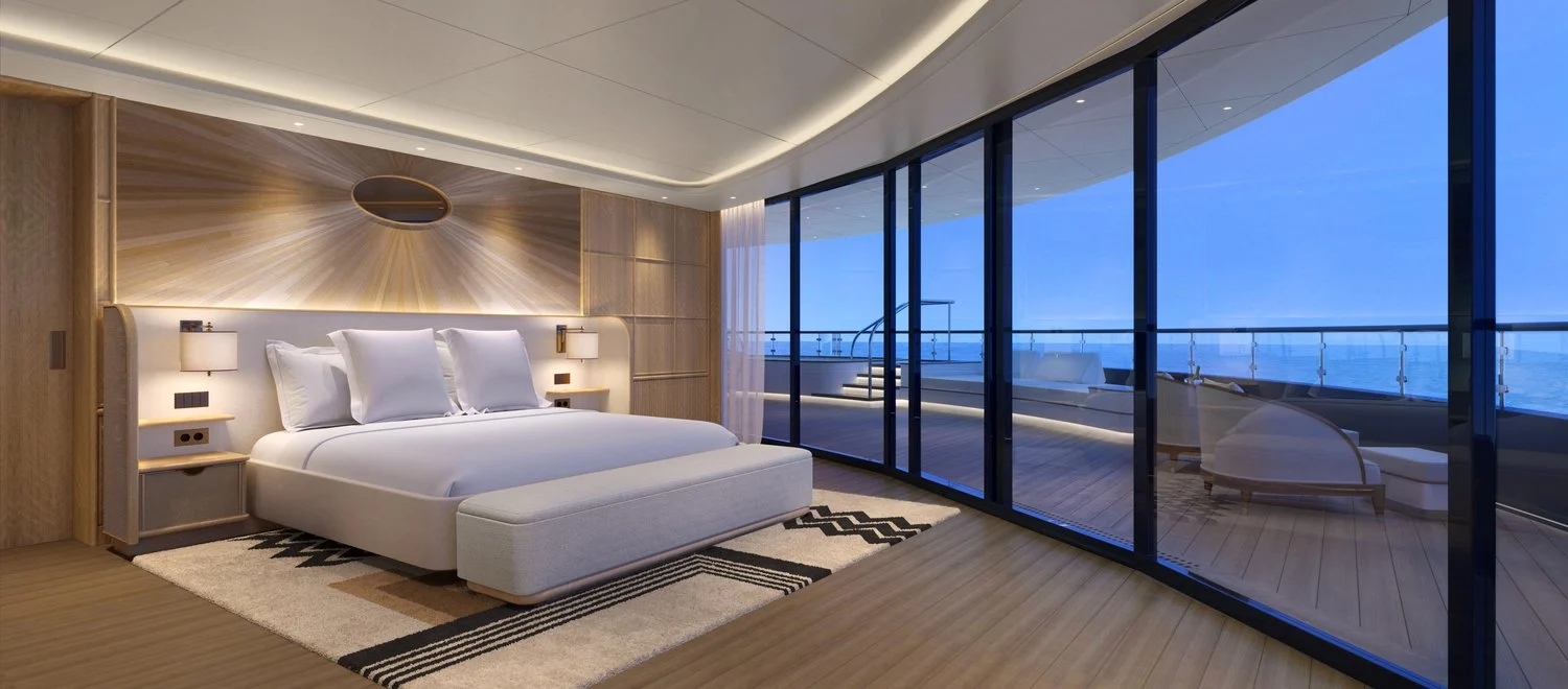 La chambre d'une suite Milos du Four Seasons I