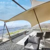Terrasse panoramique du Gamra Mountain Resort by Mantis, à 2 260 mètres sur le mont Khairah, à Al Baha