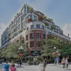 La façade de l’hôtel The Hazelton sur Yorkville Avenue, à Toronto