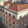 L'immeuble du 57 Via Sicilia à Rome, ancien Teatro delle Arti, futur hôtel Kimpton près de la Via Veneto