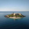 L'îlot fortifié de Mamula, à l'entrée des bouches de Kotor au Monténégro