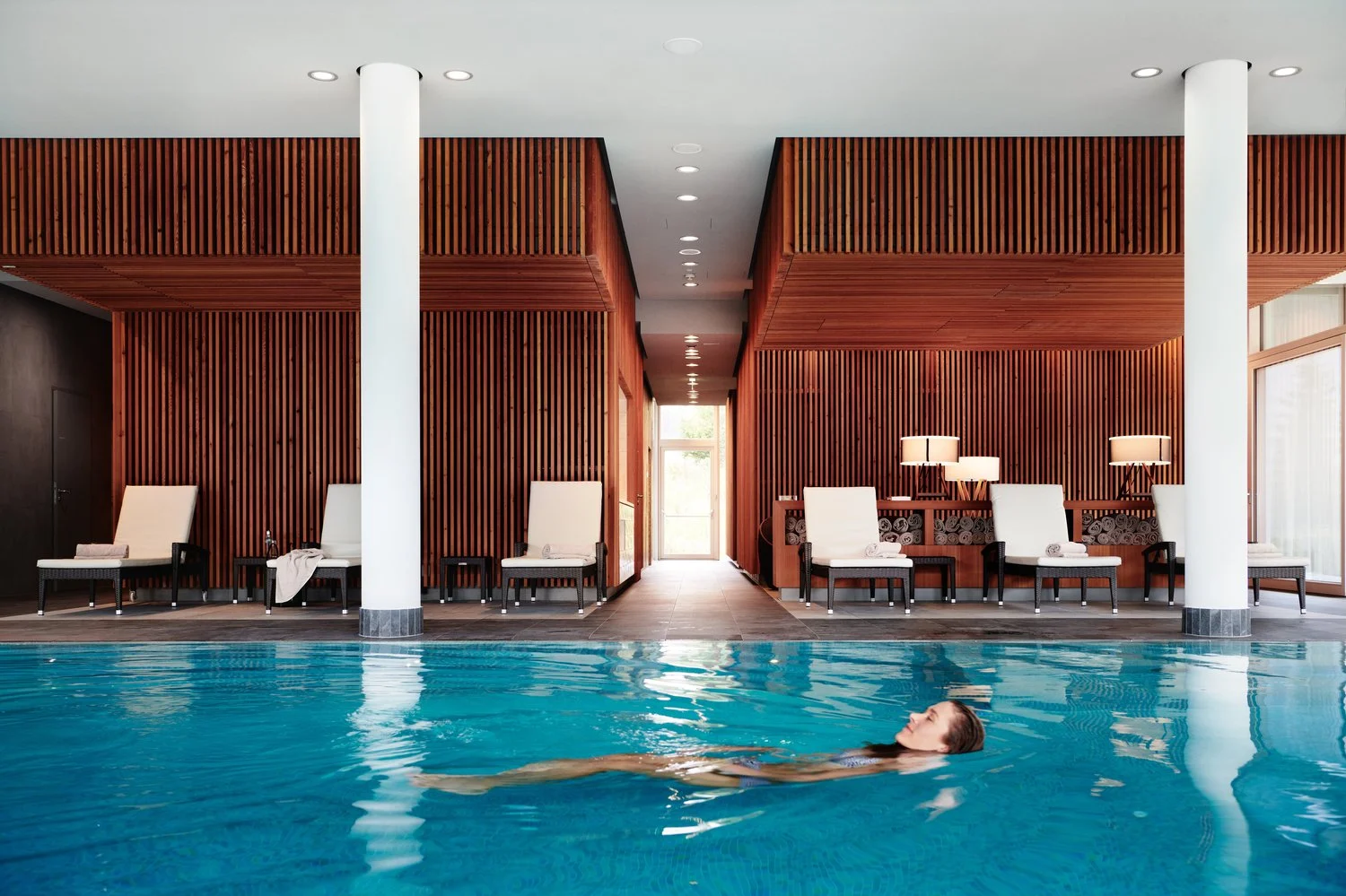 La piscine intérieure de MAYRLIFE Altaussee