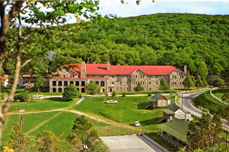 Le Mountain Lake Lodge en Virginie, le Kellerman's de Dirty Dancing