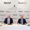 La signature de l’accord entre Marriott International et Özak GYO pour The Ritz-Carlton, Kemer, All-Inclusive