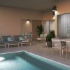 Visuel de la terrasse et de la piscine privée d’une villa du Sapphire Sands Villas, Reduit Beach, Sainte-Lucie