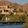 Les villas du Six Senses AMAALA au bord du lagon de mangroves, sur la mer Rouge, en Arabie saoudite