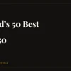 World's 50 Best devient The 50 : la nouvelle marque des classements d'hôtels, de restaurants et de bars