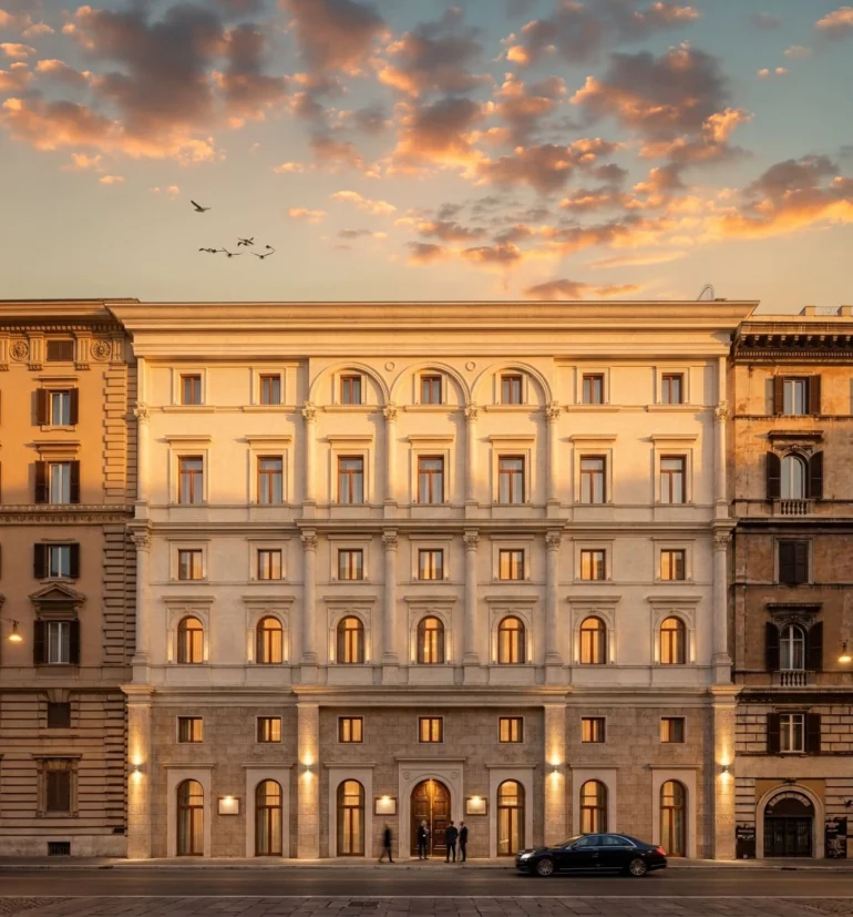 O hotel The Meliá Collection Rome abrirá em 2027 na Via XX Settembre: 67 quartos perto da Via Veneto