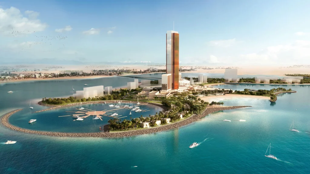 El resort Wynn Al Marjan Island desvela dos apartamentos de 1.460 m² en los Emiratos