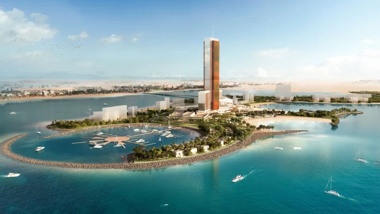 O resort Wynn Al Marjan Island revela dois apartamentos de 1 460 m² nos Emirados
