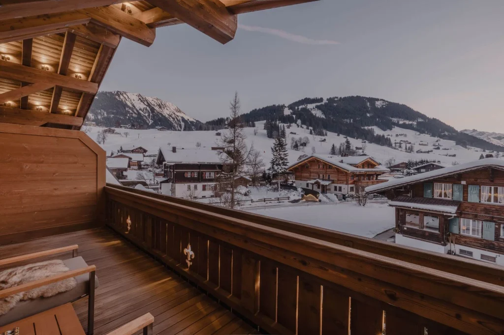 The Fouquet’s Gstaad hotel opens in Switzerland on 4 December, with a chalet for 20 and a spa over 800 m²
