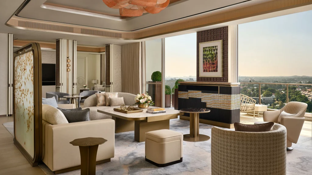 The St. Regis Singapore hotel wraps up its SGD 44 million overhaul with a 335 m² suite
