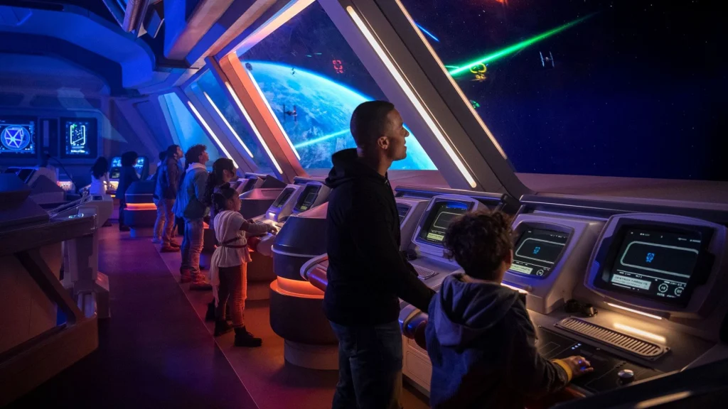 À 4 809 dollars les deux nuits, l&rsquo;hôtel Star Wars: Galactic Starcruiser, en Floride, refait surface chez Les Simpson