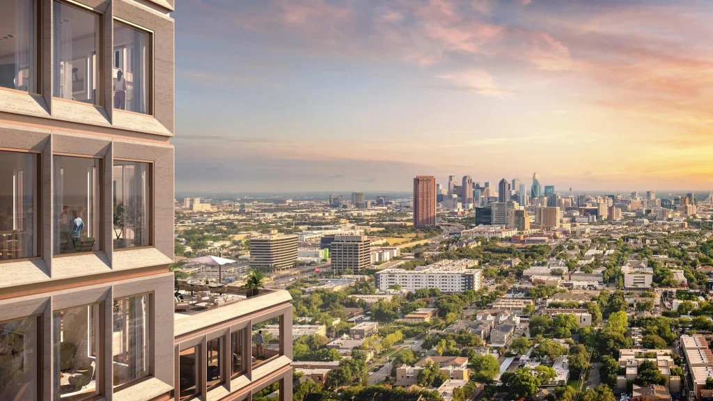 Face aux gratte-ciel de Dallas, l&rsquo;hôtel The Knox ouvrira début 2027, dès 1 200 dollars la nuit
