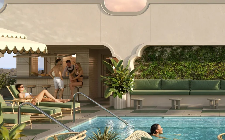 L’hôtel The Warbler ouvre 58 chambres Jazz Age et une piscine sur le toit à La Nouvelle-Orléans
