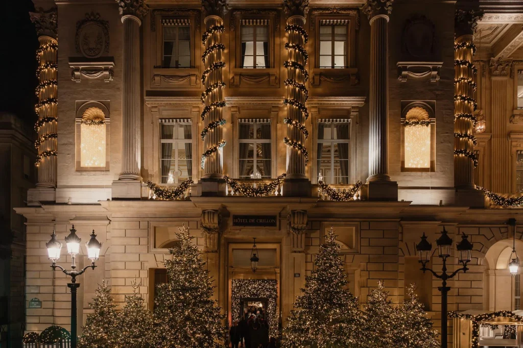 Paris palace hotels at Christmas 2026: 12 Christmas Eve and Christmas Day menus from €215 to €850
