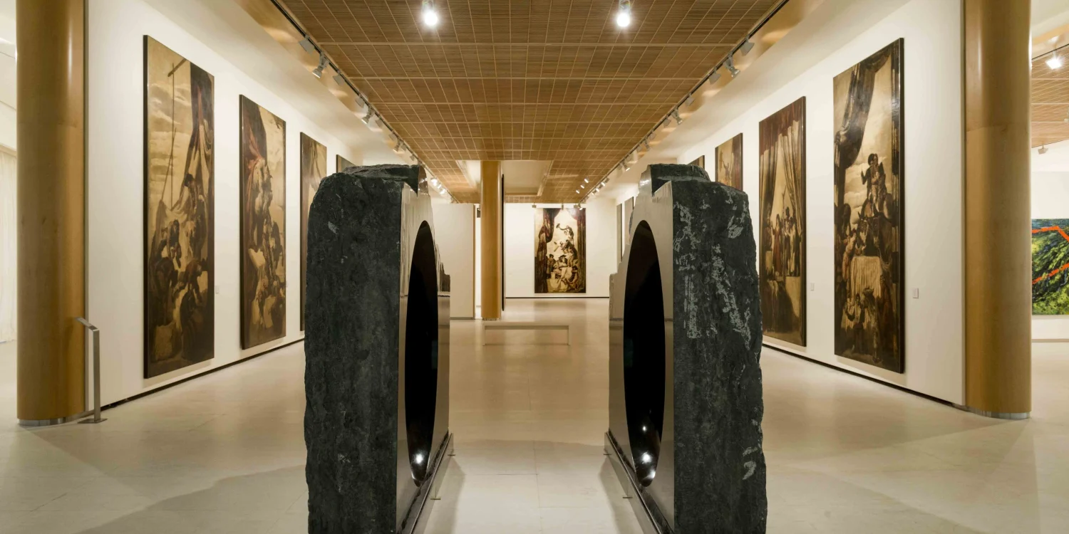 Les toiles de Josep Maria Sert peintes pour le Waldorf Astoria New York, exposées à la Sala de Arte Santander de Boadilla del Monte